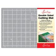 Double Sided Cutting Mat, S, Grey/Black
